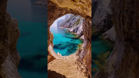 Cala Goloritzé, Baunei, Sardinia, Italy #travelitaly #shorts