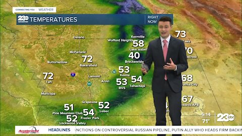 23ABC Evening weather update May 20, 2021