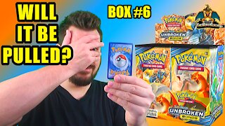 Pokemon Unbroken Bonds Booster Case Opening (Box 6) (Charizard Hunting)