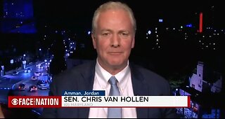 Dem Sen Van Hollen Blames Netanyahu For Aid Not Reaching Gaza