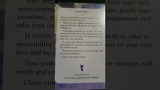 Oracle angel card message. #spirituality #oracle