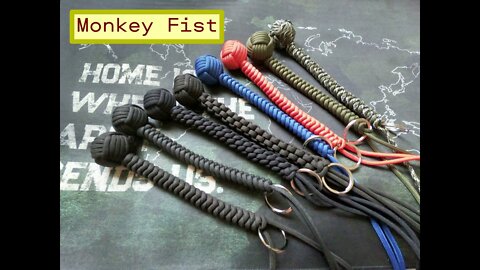 Monkey Fist | Nó Paracord | Defesa Pessoal