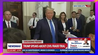 'NOW I'M ANGRY' TRUMP TORCHES 'RIGGED' NYC COURT, ATTORNEY GENERAL, DISMANTLES FRAUD CASE 10/2/2023