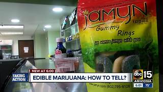 How can you tell the difference between edible marijuana treats and actual candy?
