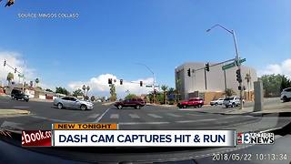 Hit-and-run on dash cam video