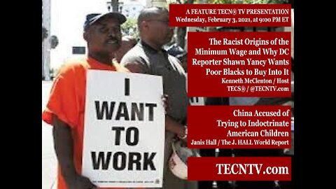 TECNTV.com / The Racist Origins of the Minimum Wage