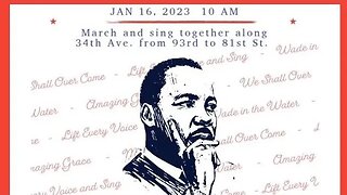 From the #MLKDay2023 #MLK #MLKJr #mlkday March 93rdst-81st St&37th av 1/16/23 hosted by @34_ave