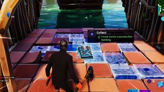 Fortbyte #17 Inside A Wooden Fish | FORTNITE LOCATION