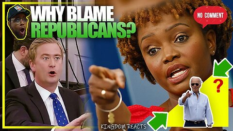 THIS WILL PISS YOU OFF! | Peter DOOCY Grills Karine Jean-Pierre "Isn't DC run by DEMOCRATS?"