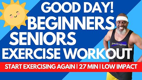 Start Exercising Again | Beginners Seniors Low Impact Walk Cardio Workout | 27 Min | No Jumping!