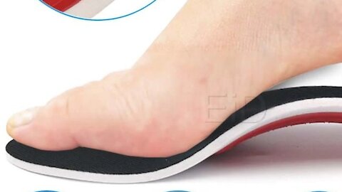 Premium Orthotic Gel High Arch Support Insoles