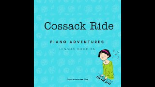 Piano Adventures Lesson Book 3A - Cossack Ride