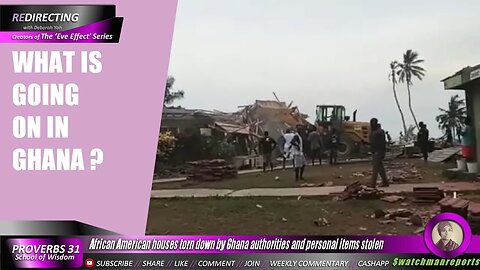 African American houses torn down by Ghana authorities - Land allegedly taken for L GBT Hotel