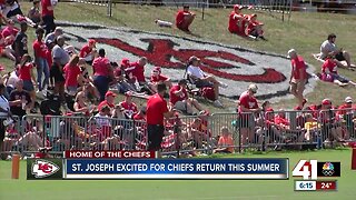 Chiefs reach deal to stay in St. Joseph for training camp