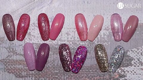 UR SUGAR 105 Colors Purple Glitter Nail Gel Soak Off UV Nail Art | ʟɪɴᴋ ɪɴ ᴛʜᴇ ᴅᴇꜱᴄʀɪᴘᴛɪᴏɴ 👇 ᴛᴏ ʙᴜʏ