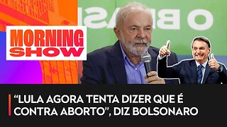 Lula inicia programa eleitoral falando sobre aborto