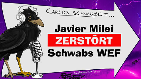 Milei ZERSTÖRT Klaus Schwabs WEF! #WEF #davos #milei