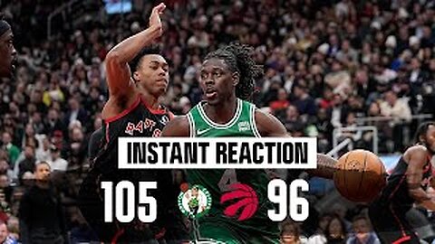 Jaylen Brown's absence during the Raptors game allowed Jrue Holiday and Tatum to "set the tone."