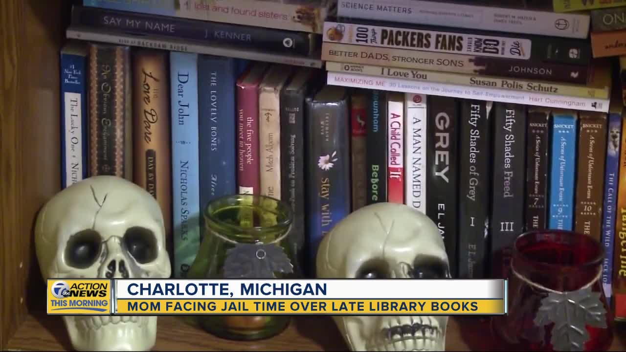 Michigan mom facing charges & possible jail time over late library books