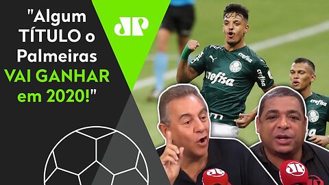 Flavio PROVOCA, mas Vampeta DÁ AULA e DEFENDE o Palmeiras: "Algum TÍTULO VAI GANHAR"