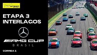AMG CUP BRASIL | Corrida 1 | 3ª Etapa 2023 - Interlagos (SP) | Ao Vivo