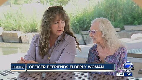 Aurora police officer befriends lonely 93-year-old. Now they're inseparable