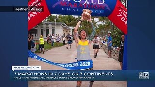 Seven marathons in seven days on seven continents