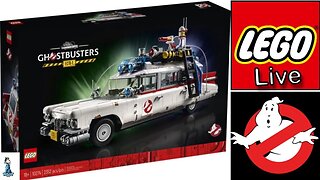 Lego Ghostbusters Ecto-1 Live Build