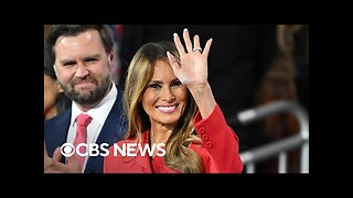 Melania Trump arrives at 2024 Republican National Convention