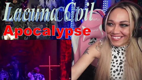 Lacuna Coil - Apocalypse - Live Streaming With JustJenReacts