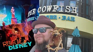Islands Of Adventure At Universal Studios Orlando | Newly Reopened Poseidon's Fury | Cowfish Burger?