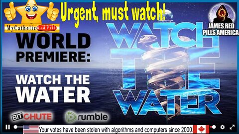 WORLDWIDE BROADCAST PREMIER! Watch The Water! A Nefarious Mystery & Eternal Battle Of Good vs Evil!