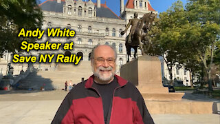 Andy White: Speaker at NY Rally/Are You Saved?
