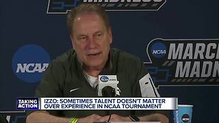 Izzo discusses talent vs. experience in NCAA Tournament