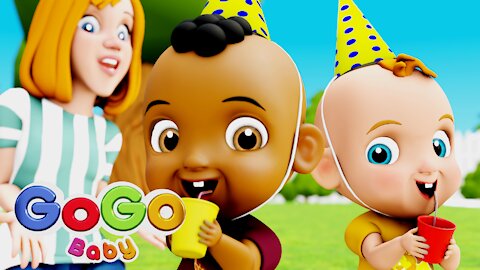 If You're Happy and You Know It Song | GoGo Baby - Nursery Rhymes & Kids Songs