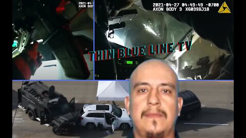 BODYCAMS: Murder Spree Suspect Shot & Killed LAPD SWAT