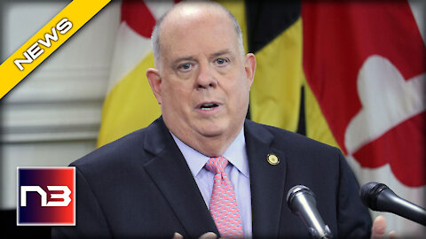 Maryland Governor EXPOSES HIMSELF, Seals His Fate with who he just aligned with