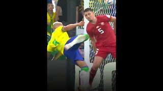 Melhores go do Brasil contra Servia...#shorts