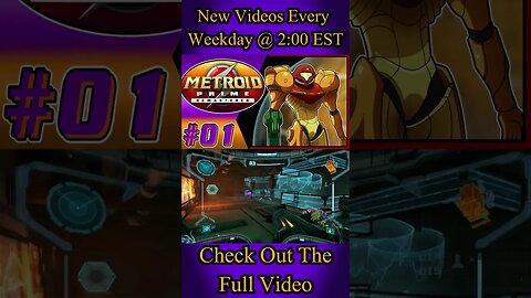 Metroid Prime Remastered Part 1 Video Highlights #shorts