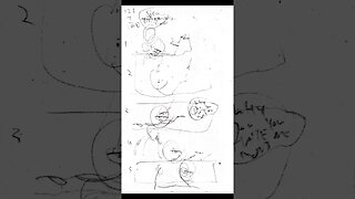 Thumbnail Sketch vs Final Comic Art