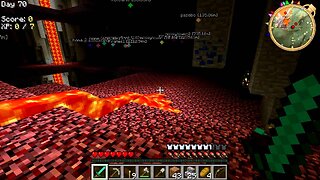 Let's Play Minecraft part 40 - Start Volcano Dungeon [Yogbox mods]