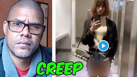 Pervert ‘Trans Woman’ Masturb*tes @ Women’s Bathroom (He records and Sells)