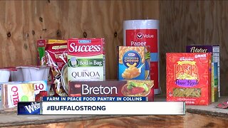 Buffalo Strong: Farm in Peace opens free food pantry in Collins