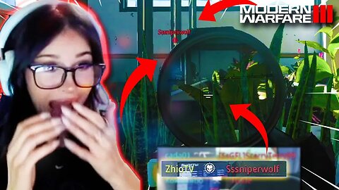 SSSNIPERWOLF IS IN MY LOBBY!! 1v1 Terminal Snipes in Modern Warfare 3