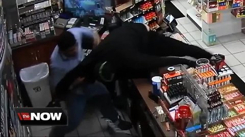 WATCH: Clerk fights off armed robber at Port Huron gas station