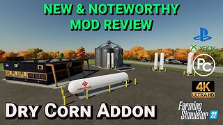 Dry Corn Addon | Mod Review | Farming Simulator 22