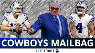 Cowboys Mailbag: Dak Prescott vs. Cooper Rush QB Controversy?