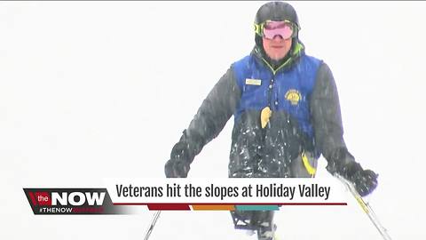 Veterans hit the slopes at Holiday Valley