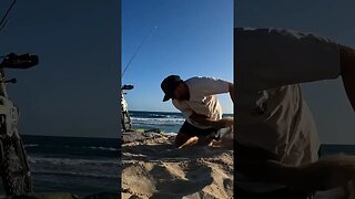 CAMPING AND FISHING ON THE BEACH OF MY BIKE