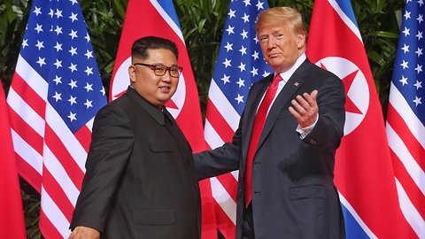 Trump And Kim Sign An Agreement On Denuclearization